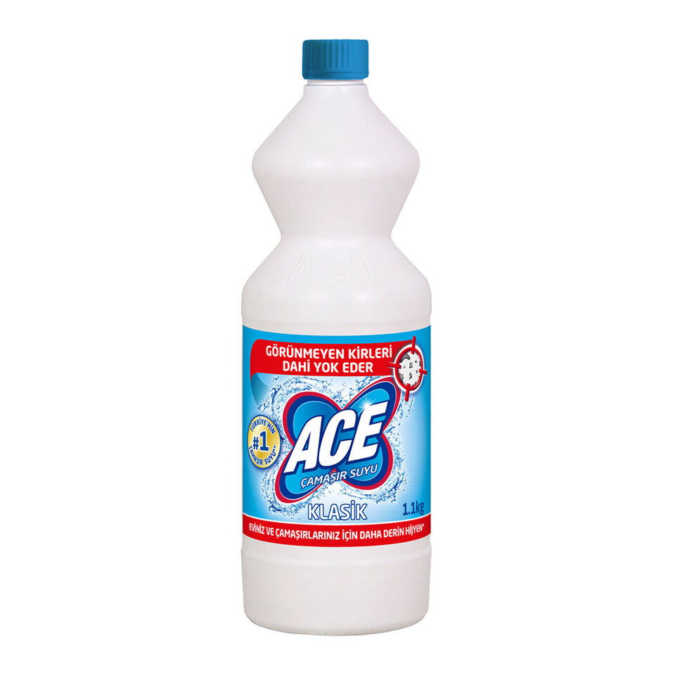 ACE ÇAMAŞIR SUYU 1 LT-KLASİK